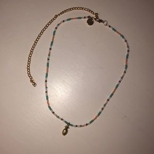 Puravida choker beaded necklace